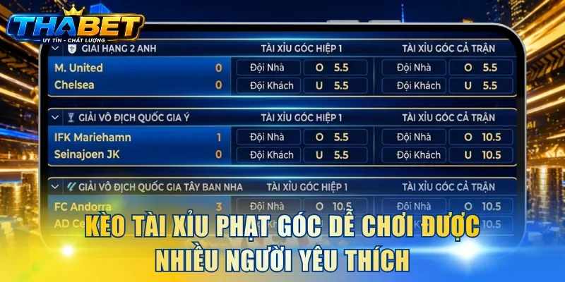 Cách Chơi Kèo Phạt Góc Cơ Bản Và 3 Bí Kíp Tối Ưu Lợi Nhuận 3 Kèo tài xỉu phạt góc dễ chơi được nhiều người yêu thích